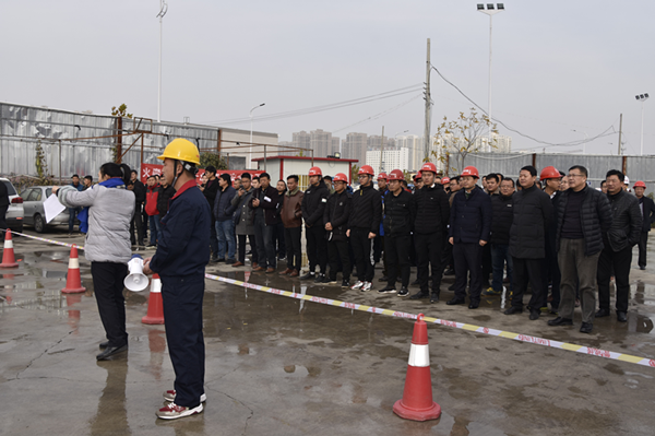 集團市政工程建設管理中心開(kāi)展冬季消防應急演練活動(dòng)