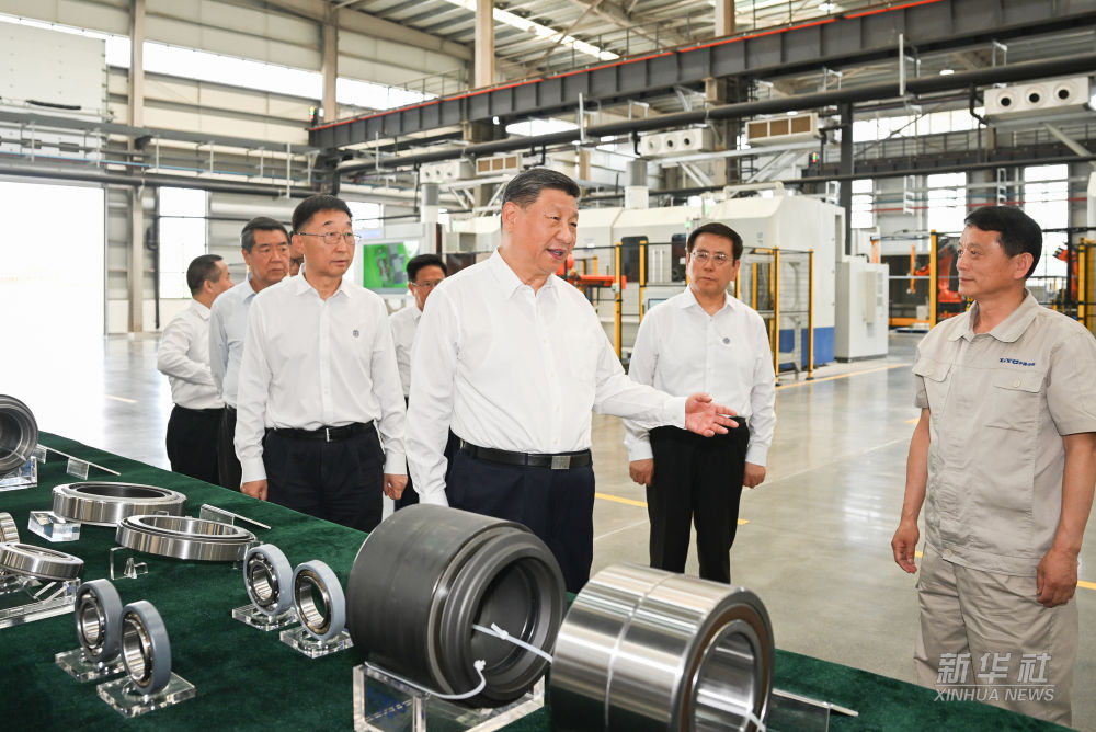 習近平在河南洛陽(yáng)市考察調研